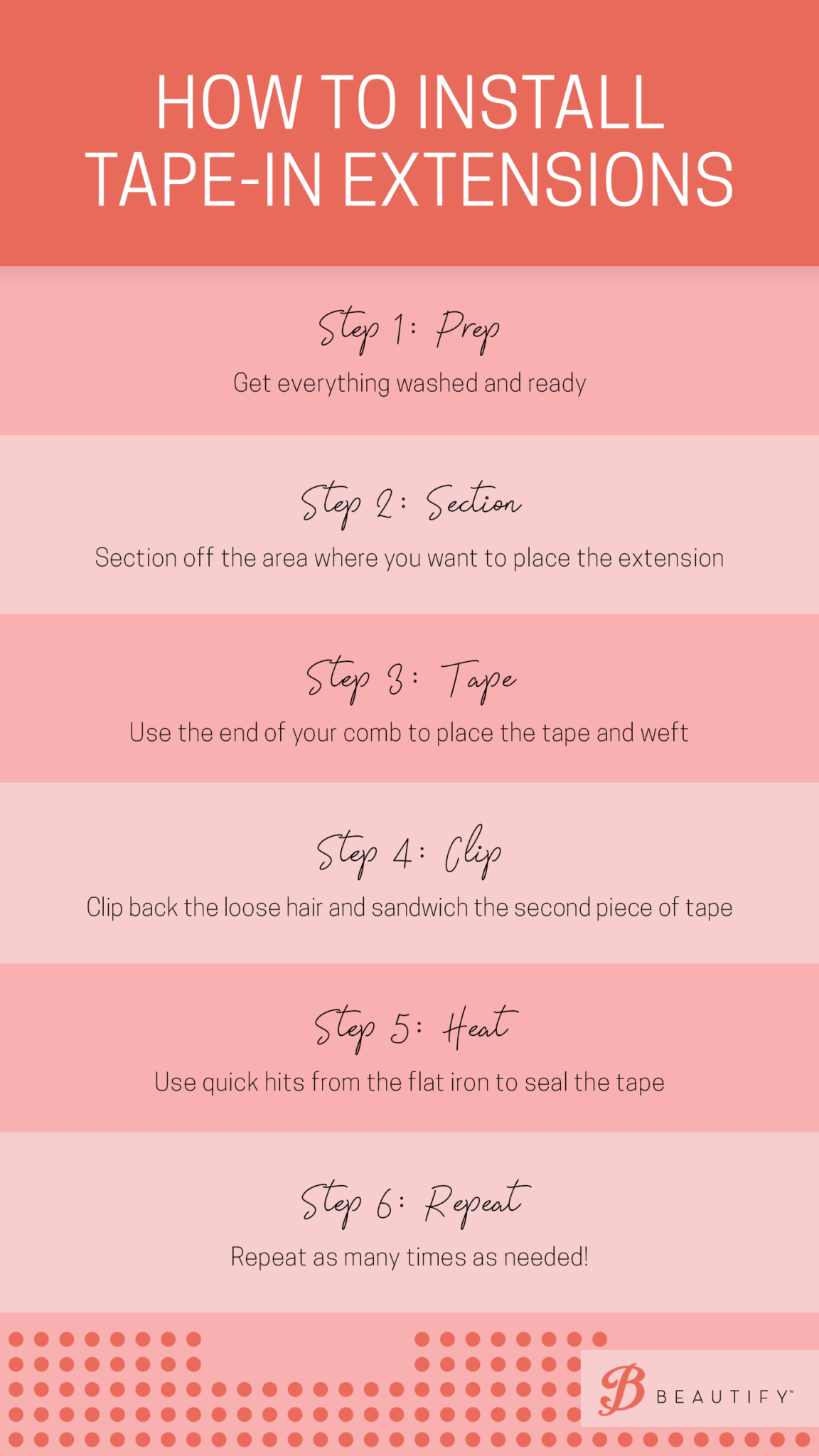 How to Install TapeIn Hair Extensions Walker Tape®