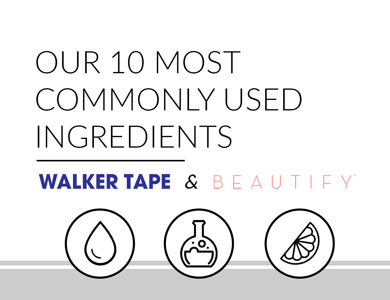 Walker 10 Ingredients Blog