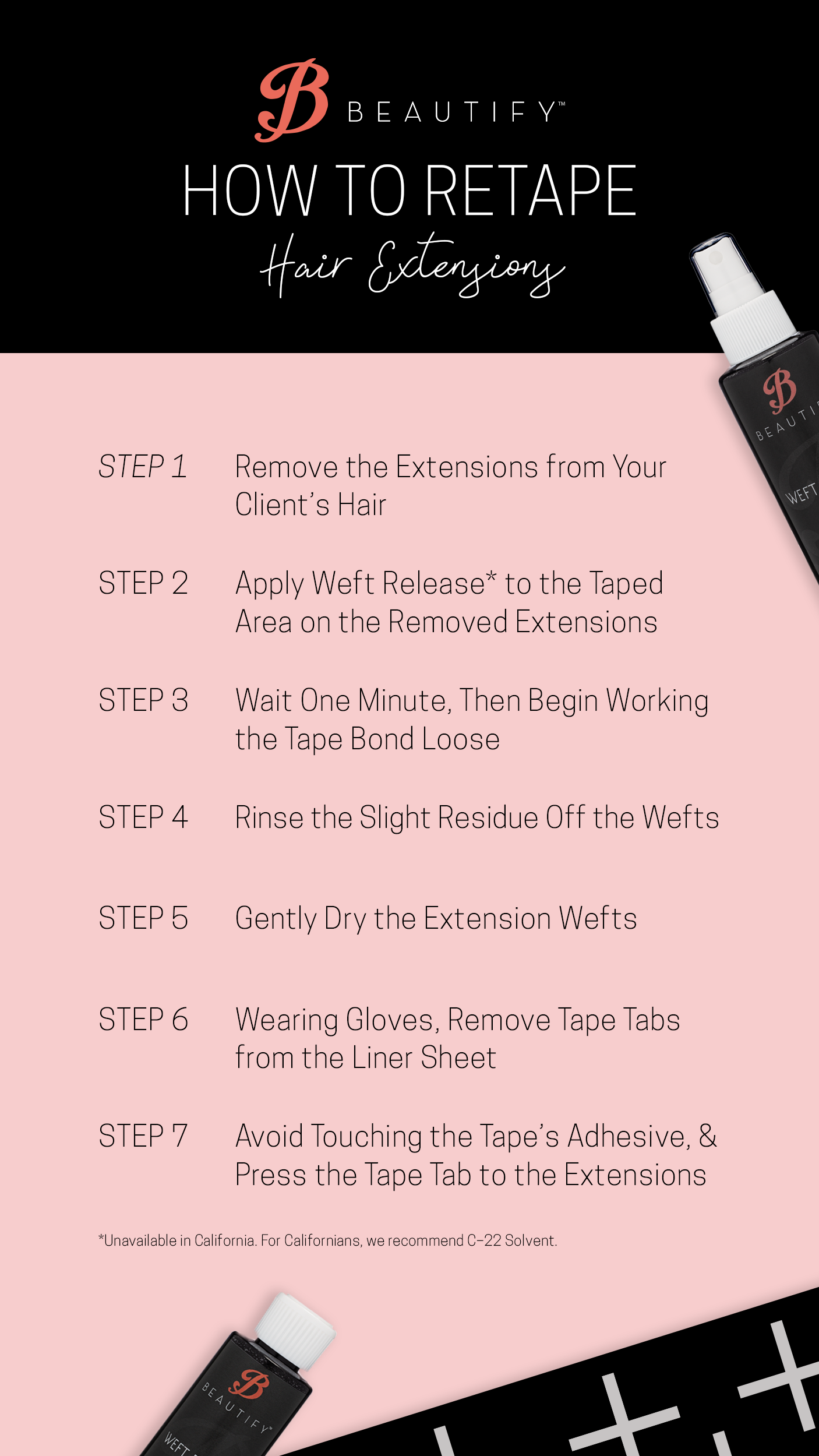 How to Retape Hair Extensions