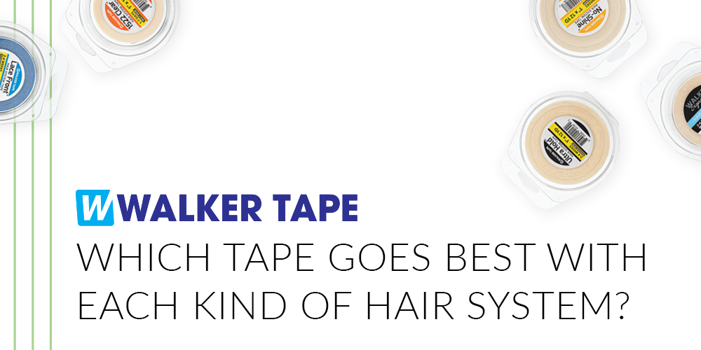 Walker's super thin 3 Mil tape for french lace attachment