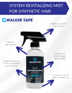 System Revitalizing Mist for Synthetic Hair - infographic