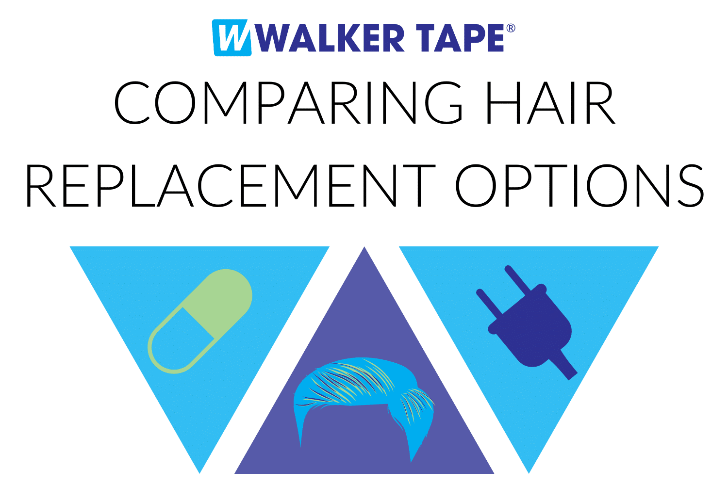 Comparing hair replacement options - header graphic