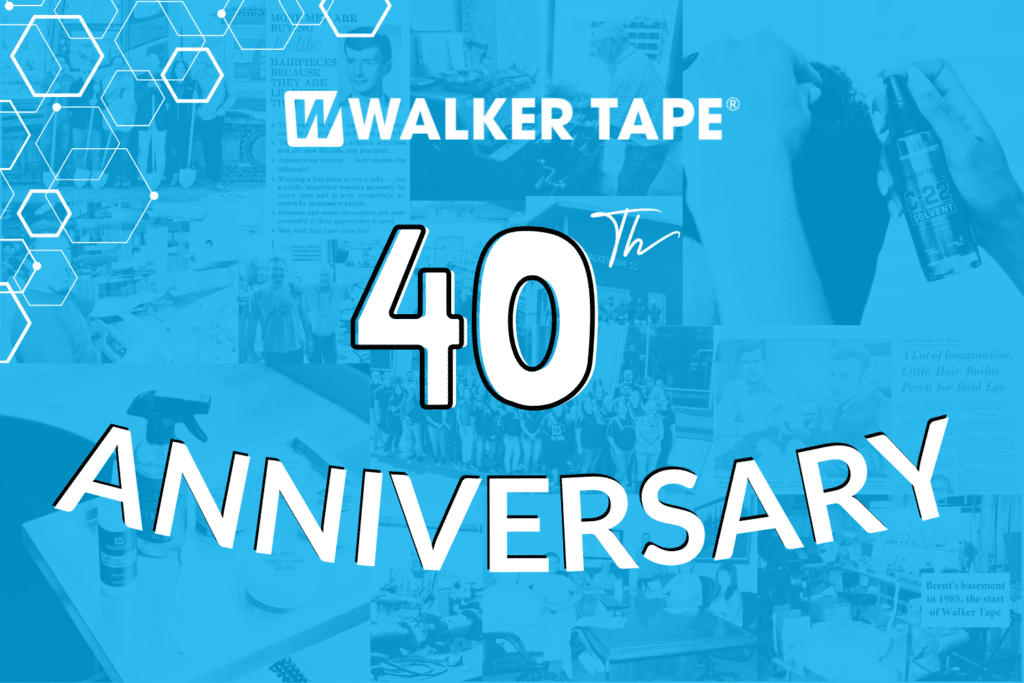 Walker Tapes®'s 40th Anniversary - header graphic