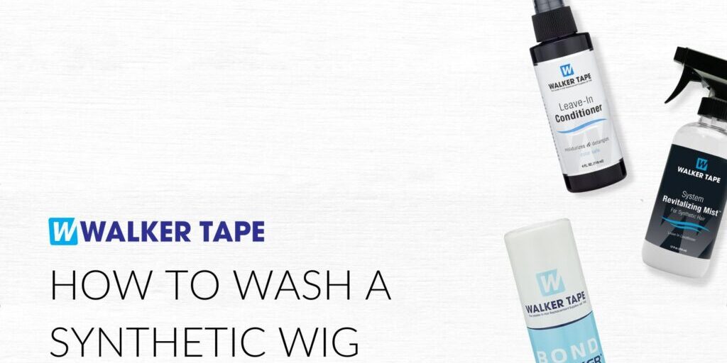 How To Wash a Synthetic Wig - Header Graphic