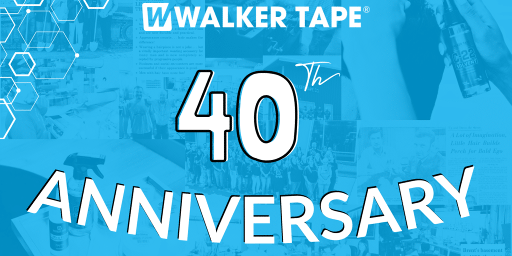 Walker Tapes®'s 40th Anniversary - header graphic Walker Tapes®'s 40th Anniversary - header graphic