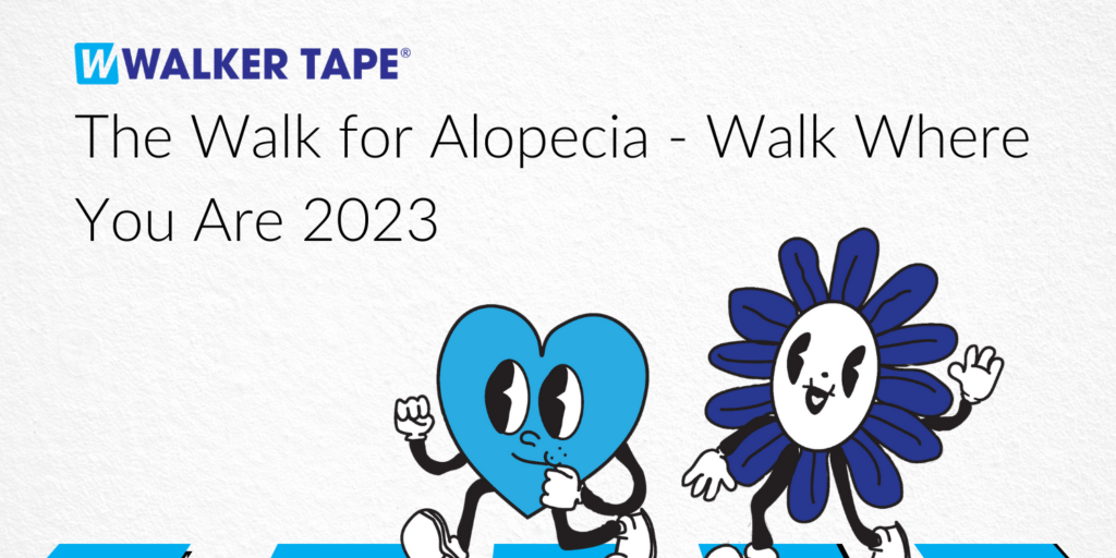 The Walk for Alopecia - Walk Where You Are 2023 - graphic