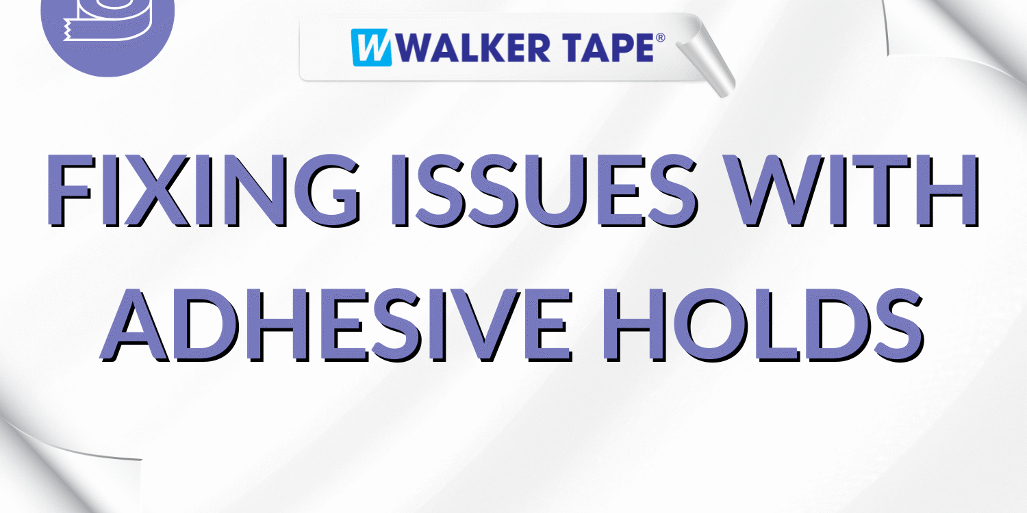 Fixing issues with adhesive hold - header graphic