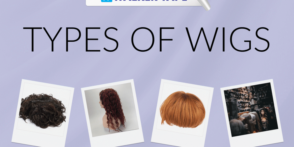 Types of Wigs - Header Graphic Types of Wigs - Header Graphic