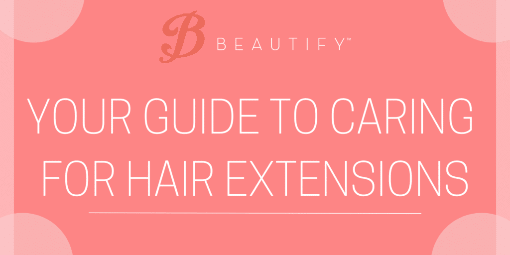 Hair extension guide - header graphic