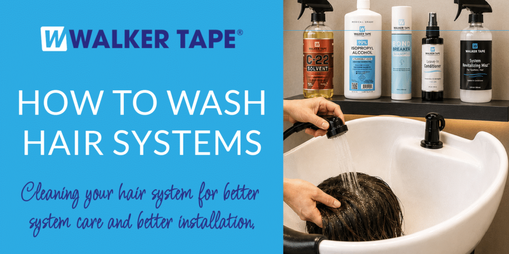 How to Clean your Hair System - Blog Graphic