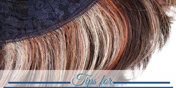 how to wear a wig graphic