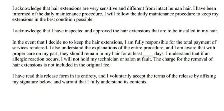 hair-extension-release-form